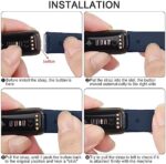 4 PACK Sport Bands Compatible with Fitbit Luxe Bands for Wom... - Image 3