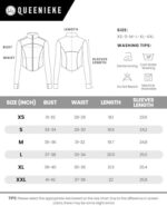 QUEENIEKE Workout Running Jackets for Women Zip Up Athletic ... - Image 3