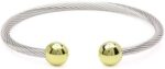 QRAY Combo Deluxe Surgical Steel Golf Athletic Bracelet Men ... - Image 3