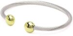 QRAY Combo Deluxe Surgical Steel Golf Athletic Bracelet Men ...