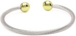 QRAY Combo Deluxe Surgical Steel Golf Athletic Bracelet Men ... - Image 7