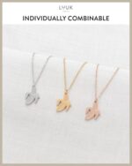 LUUK LIFESTYLE necklace with pendant, jewelry gift, filigree... - Image 6
