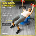 URBNFit Exercise Ball - Yoga Ball in Multiple Sizes for Work... - Image 5
