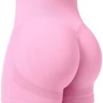 YEOREO Professional Women Workout Shorts 3.6" Scrunch Shorts...