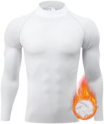 Tesuwel Men's Turtle Neck Thermal Shirt Fleece Lined Ski Cyc...