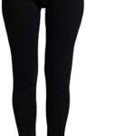 Merino Wool Base Layer Women Pants 100% Merino Wool Leggings...