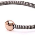 QRAY Rose Gold Combo Deluxe Surgical Steel Golf Athletic Bra...