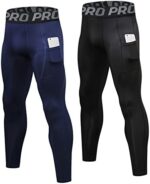 YUSHOW 2 Pack Thermal Underwear for Men Thermal Pants Winter...