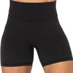 Sunzel High Waist Biker Shorts for Women No Front Seam Soft ...
