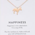 LUUK LIFESTYLE stainless steel necklace with pendant, 50cm a...