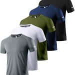 Boyzn 1, 3 or 5 Pack Men's Workout Running Shirts, Dry Fit M...