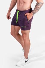 Jed North Men's 4" Inseam Bodybuilding Gym Shorts with Zippe... - Image 2