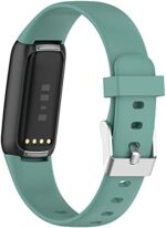 Fit for Fitbit Luxe Bands, Adjustable Soft Silicone Replacem...