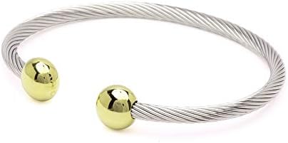 QRAY Combo Deluxe Surgical Steel Golf Athletic Bracelet Men ...