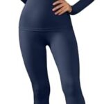 Ekouaer Womens Thermal Underwear Sets Long Johns Long Sleeve...