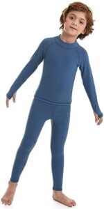 Runhit Boys Thermal Underwear Set Youth Kids Long Johns Boy ...