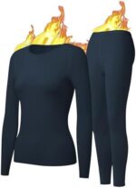 YESURPRISE Women's Thermal Underwear Sets Base Layer for Men... - Image 2