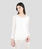 Terramar Womens Thermasilk Pointelle ScoopBase Layer Tops - Image 2