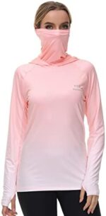 Bassdash Women's Fishing Hoodie Shirt with Face Mask Thumb H... - Image 5