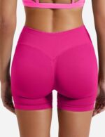 YEOREO Women Workout Gym Impact Shorts Hidden Scrunch Butt L... - Image 2