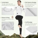Tesuwel Men's Turtle Neck Thermal Shirt Fleece Lined Ski Cyc... - Image 5