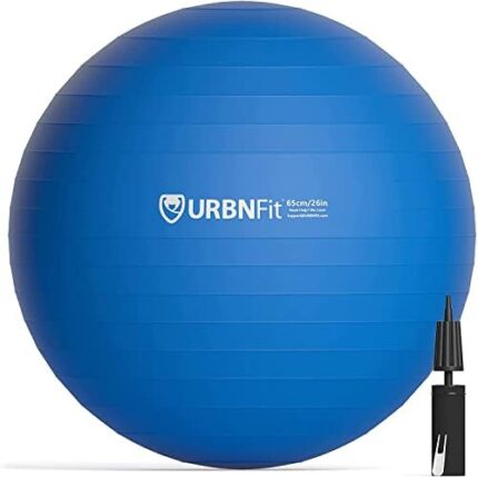 URBNFit Exercise Ball - Yoga Ball in Multiple Sizes for Work...