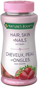 Nature's Bounty Hair, Skin, Nails + Vitamin B12 Gummies Bund... - Image 2