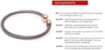 QRAY Rose Gold Combo Deluxe Surgical Steel Golf Athletic Bra... - Image 6
