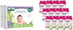 Aleva Naturals Hypoallergenic Bamboo Baby Wipes and Hand & F...