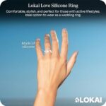 Lokai Silicone Ring for Men & Women - Ultra Comfort, Premium... - Image 2