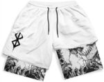 ZIYTEX Beach Shorts, Men's Fun Anime Series Shorts,Fitness G... - Image 2