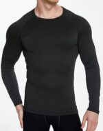 TELALEO Men's Thermal Underwear Sets Long Sleeve Compression... - Image 2