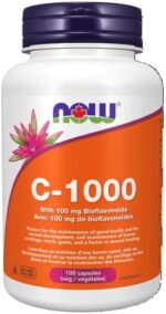 Now Foods Vit D-3 1,000 IU & K2 45mcg 120vcap & C-1000 with ... - Image 5