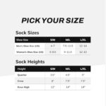 Outway Crew Socks, Moisture-Wicking Athletic Calf Socks with... - Image 3