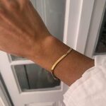 Gold Bracelet for Women Trendy - 14K Dainty Waterproof & Swe... - Image 4