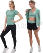 Inmarces Workout Sets for Women 5 PCS Yoga Outfits Activewea... - Image 9