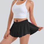 JN JANPRINT 2 Pack Women's Flowy Athletic Shorts Gym Yoga Te... - Image 6