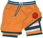 ZIYTEX Beach Shorts, Men's Fun Anime Series Shorts,Fitness G... - Image 3