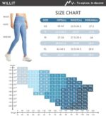 Willit Women's Fleece Lined Leggings Water Resistant Winter ... - Image 7