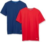 Amazon Essentials Mens 2-Pack Performance Pintec T-ShirtT-Sh...