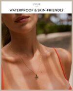 LUUK LIFESTYLE necklace with pendant, jewelry gift, filigree... - Image 2