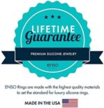 Enso Rings Bevel Thin Silicone Wedding Ring - Hypoallergenic... - Image 4