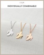 LUUK LIFESTYLE necklace with pendant, jewelry gift, filigree... - Image 5