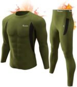 romision Thermal Underwear for Men Long Johns Thermals Top a...