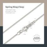 KEZEF 18ct Gold Over Sterling Silver 1mm Box Chain Necklace ... - Image 5