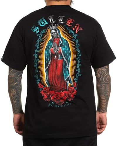 Sullen Men's Madre Virgen Tattoo Lifestyle Graphic Standard ...