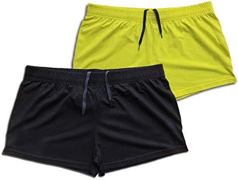 Alivegear Men's Bodybuilding Golds Gym Shorts 3" Inseam Cott... Alivegear Men's Bodybuilding Golds Gym Shorts 3" Inseam Cott... - Image 1