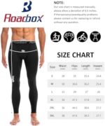 Roadbox Thermal Pants for Men - Fleece Lined Long Johns Base... - Image 7