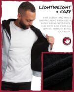 CANADA WEATHER GEAR Men's Hoodie - Casual Sherpa Lined Fleec... - Image 4