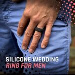 botthms - Men’s Rings, Silicone Wedding Rings, for Active Li... - Image 3
